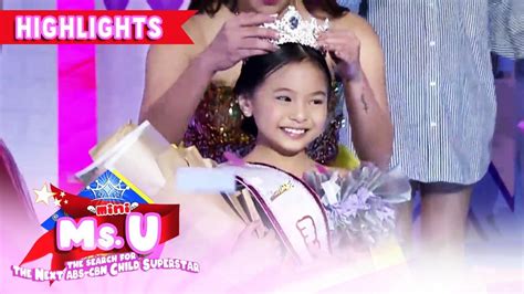 ‘Little Miss Philippines’ returns as ‘Mini Ms. U’ soars to success on .